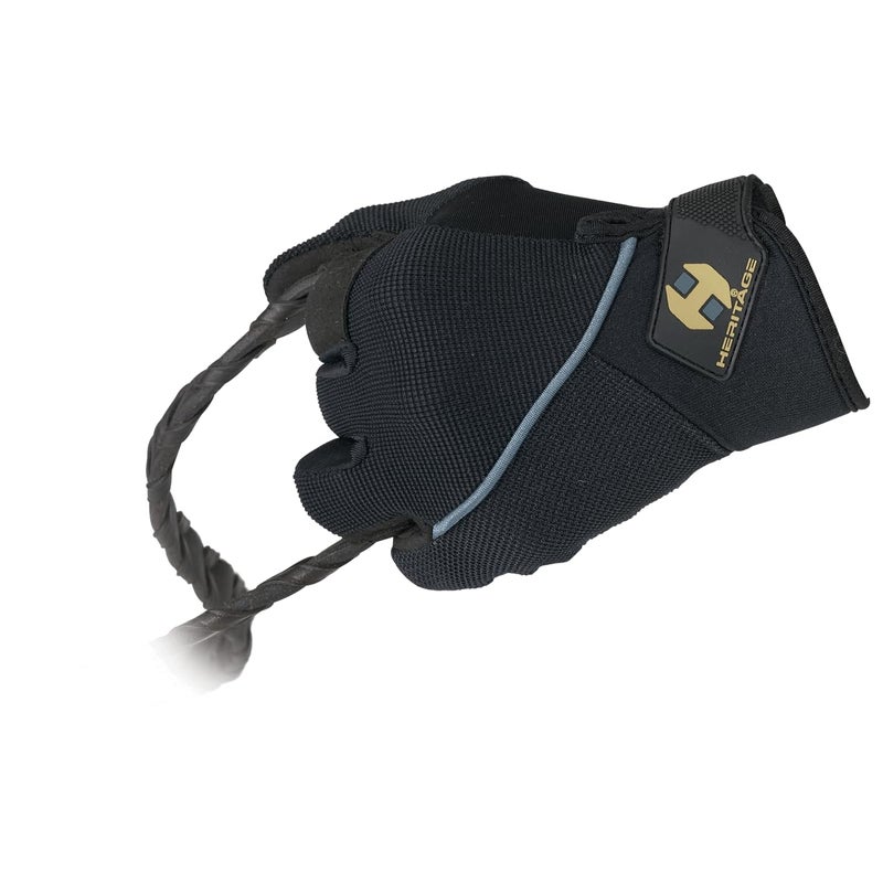 Heritage Performance Gloves Heritage Competition Gloves, Size 8, Black - Image 2